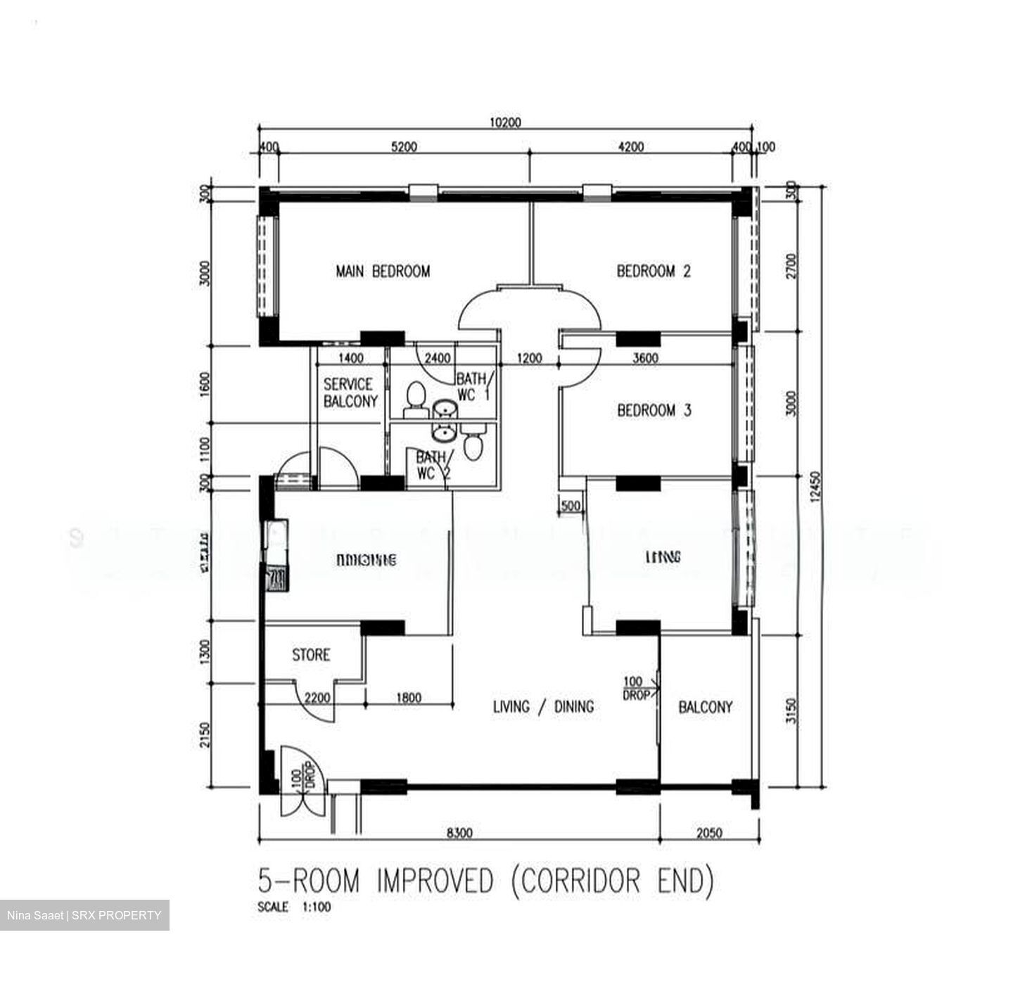 Blk 355 Woodlands Avenue 1 (Woodlands), HDB 5 Rooms #595795641